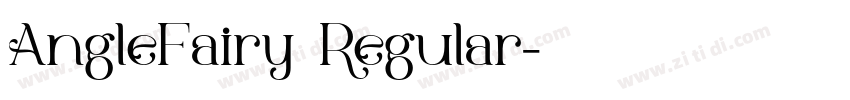 AngleFairy Regular字体转换